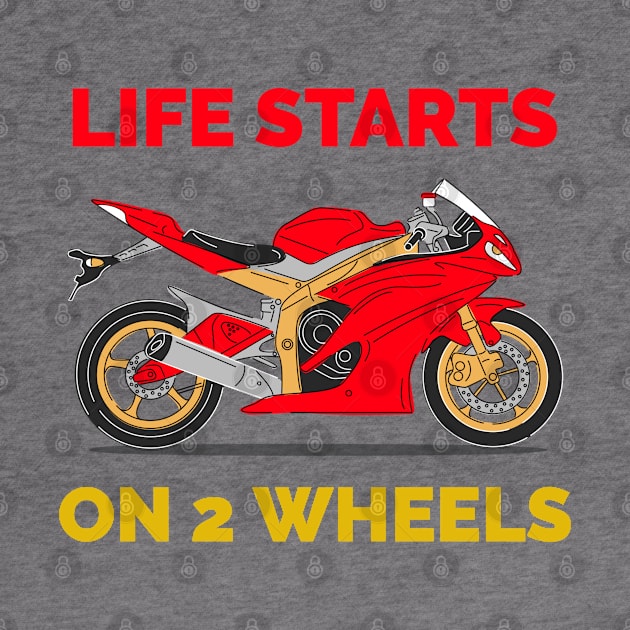 Life Starts on Two Wheels by M is for Max